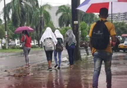Indomet advierte del aumento precipitaciones a partir de hoy