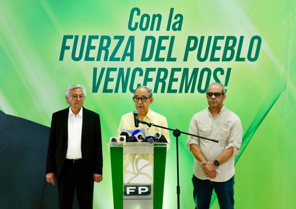 FP: Las escasas obras del gobierno del PRM “no resisten auditoría técnica ni financiera”