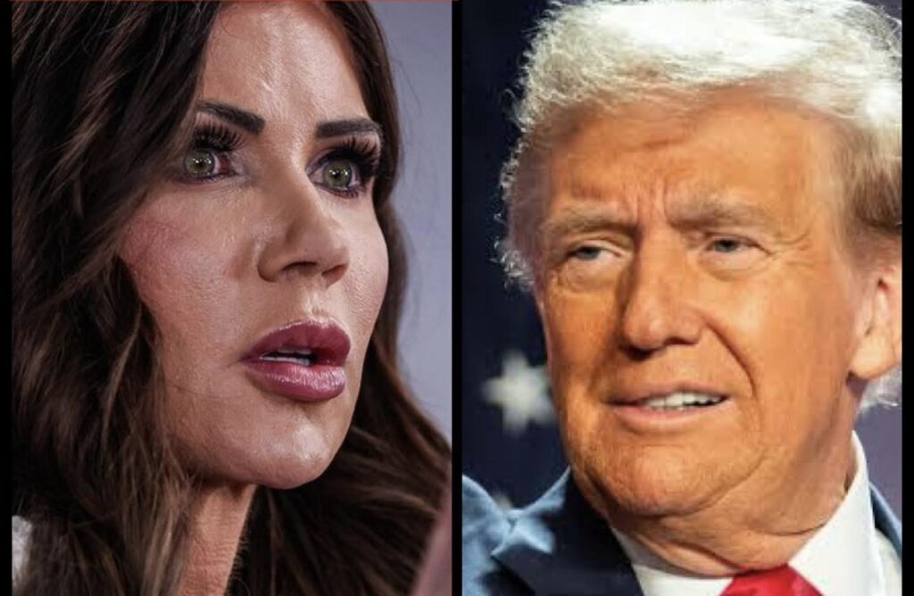 Trump destituye a Kristi Noem del departamento de seguridad nacional