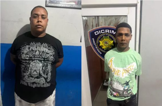 PN apresa dos de cuatro encapuchados que asaltaron colmado en Navarrete en pleno juego de RD contra Venezuela
