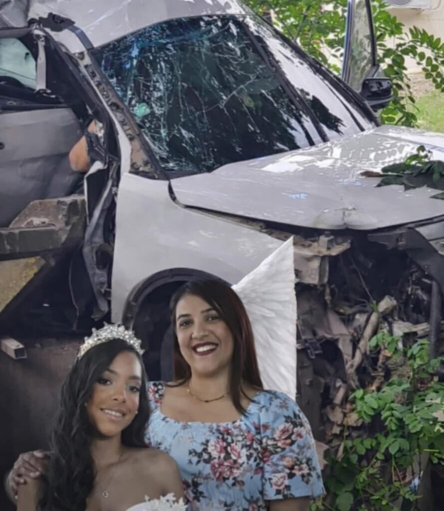 Tragedia en Cotuí: madre e hija mueren en aparatoso accidente; una persona está grave