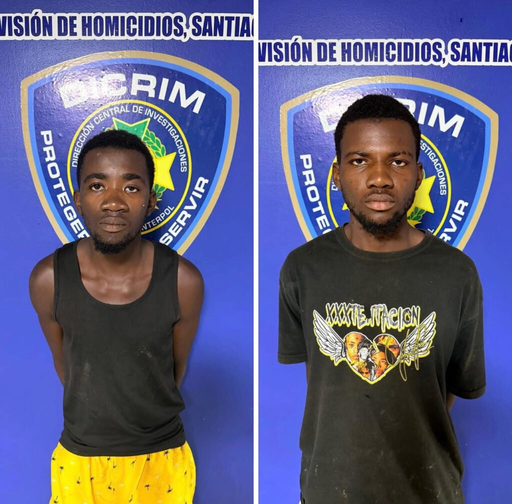 Arrestan a dos hombres por doble homicidio de cobradores de Nagua en Santiago