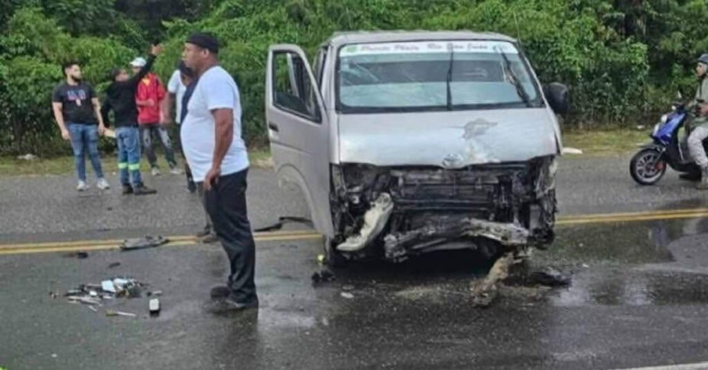 Accidente de tránsito en Sosúa deja dos muertos y varios heridos