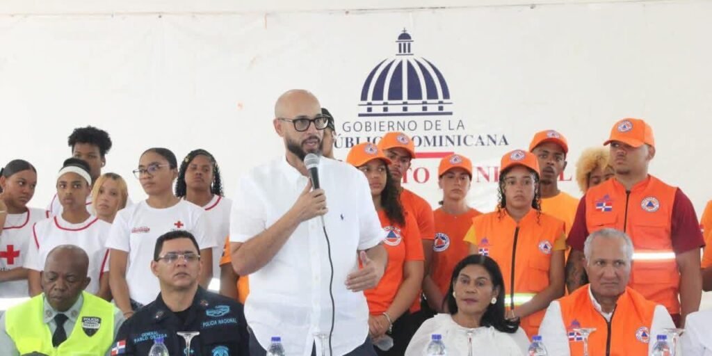 Alcalde Junior Peralta encabeza lanzamiento del operativo “Semana Santa Segura 2026” en Nagua