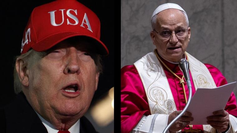 Donald Trump lanza andanada de críticas al papa León XIV