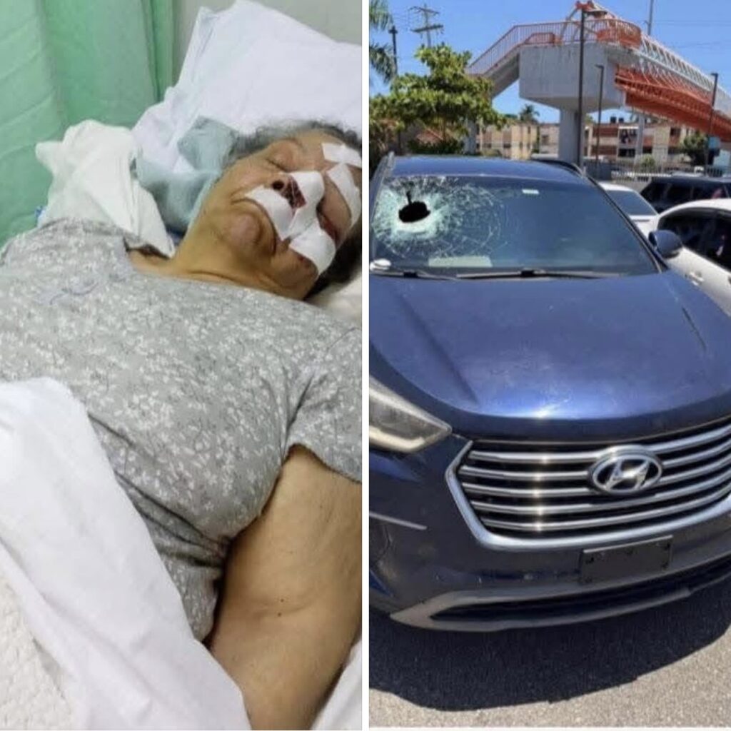Una señora de 79 años fue golpeada de una pedrada
