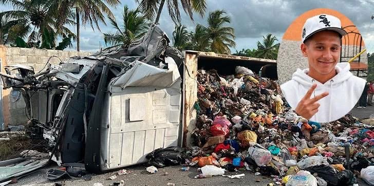 Joven muere en accidente con camión recolector de basura