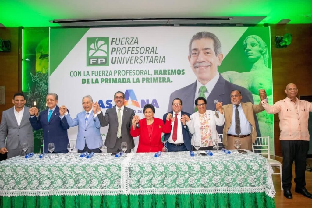 Sector universitario de la Fuerza del Pueblo respalda candidatura de Jorge Asjana a la Rectoría de la UASD