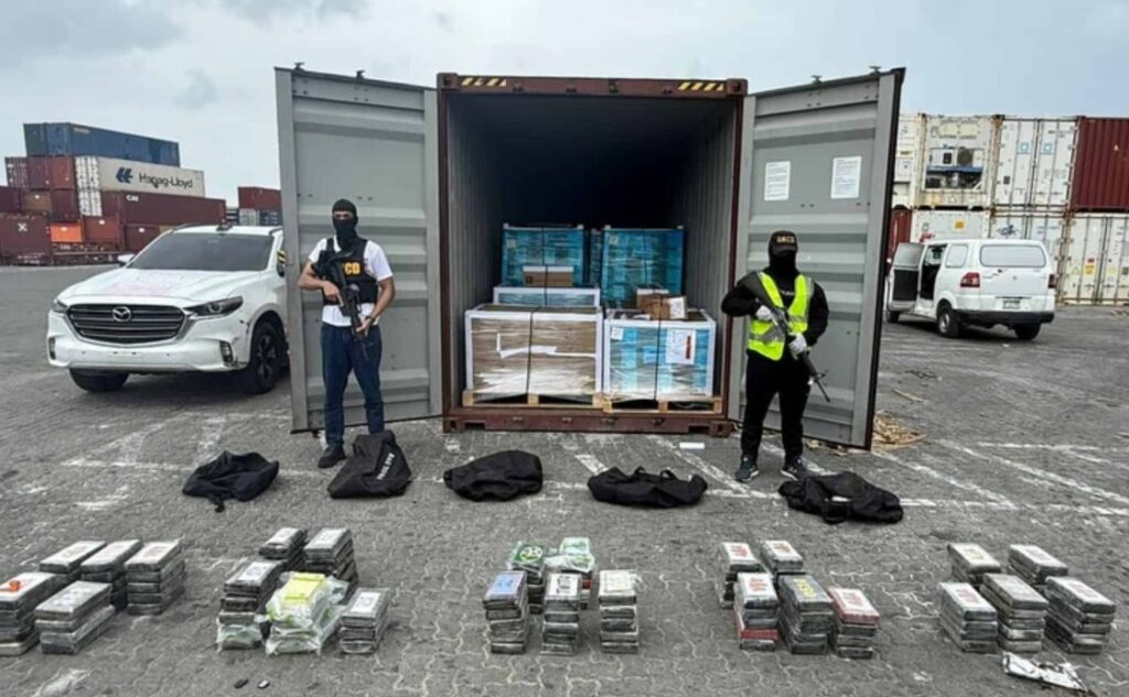 Ocupan 123 kilos de cocaína en Puerto Multimodal Caucedo