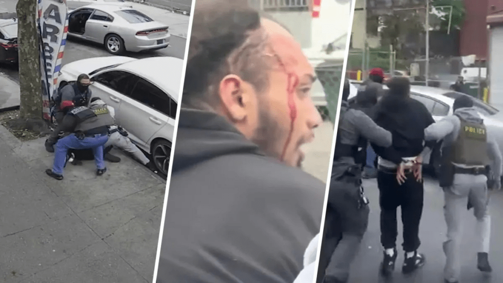 Agentes del ICE propinan golpiza a un joven dominicano en NY