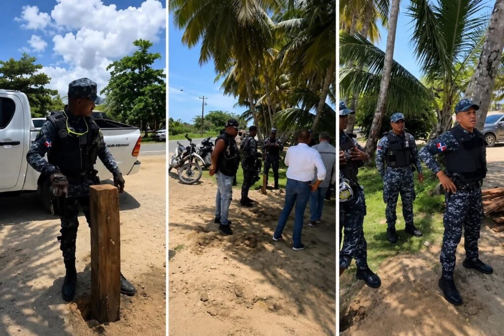 Conflicto en Poza de Bojolo genera debate por propiedad, acceso a playa y situación de comerciantes