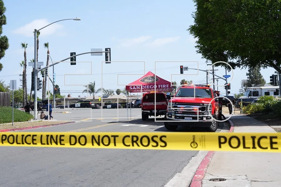 El tiroteo en mezquita de San Diego dejó cinco muertos, dos de ellos los atacantes