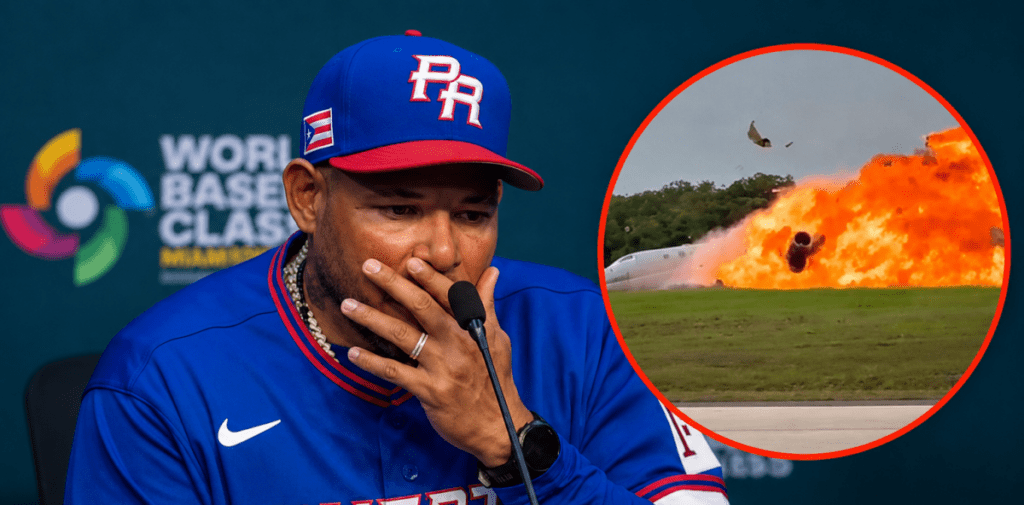 Yadier Molina afirma avión accidentado iba a recogerlo junto a su familia en Texas