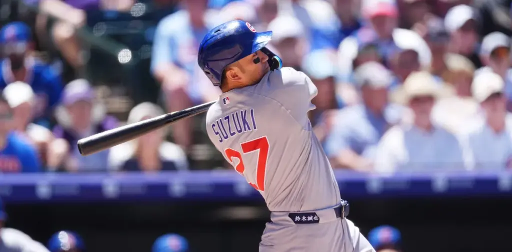 Grand slam de Suzuki y jonrón de Bregman guían la victoria de los Cubs 9-3