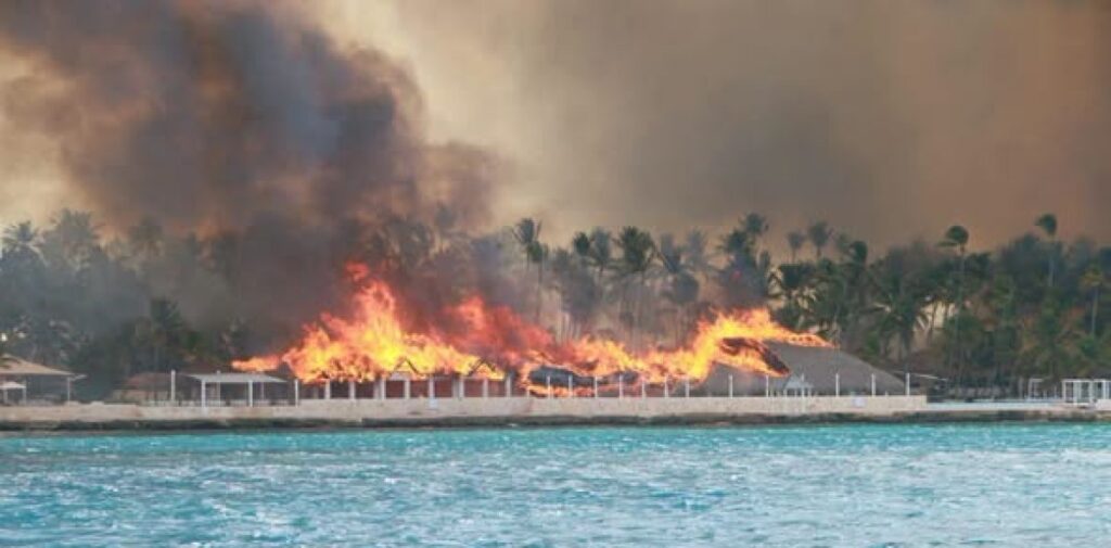 En Bayahíbe | Incendio afecta instalaciones del hotel Viva Dominicus Beach
