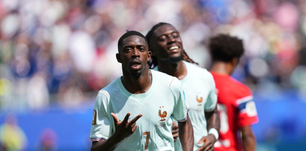 Francia golea 4-1 a Noruega con triplete de Dembélé y termina líder del Grupo I del Mundial