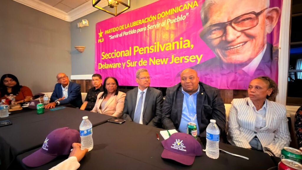 Participación Comunitaria del PLD realiza encuentro de trabajo con el Comité Seccional de Pensilvania, Delaware y el Sur de New Jersey