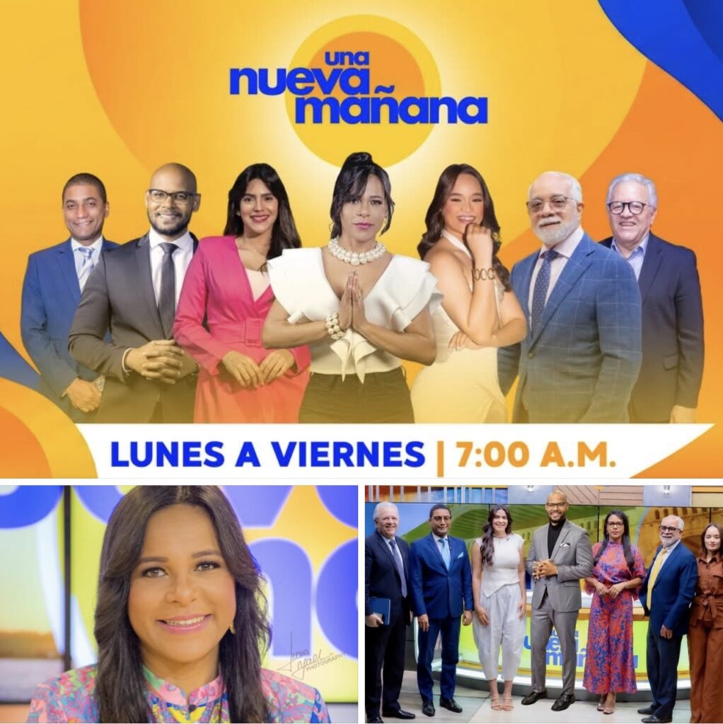 Colombia Alcántara anuncia a Una Nueva Mañana ahora desde las 7:00 AM en Teleantillas canal 10
