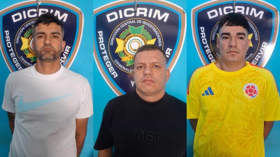 Detienen tres colombianos acusados de seguir clientes de bancos para robarles altas sumas de dinero