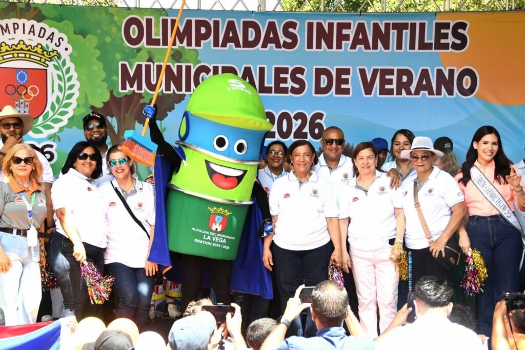Alcaldesa Amparo Custodio inaugura las olimpiadas infantiles municipales de verano 2026: “Una siembra de conciencia ciudadana”
