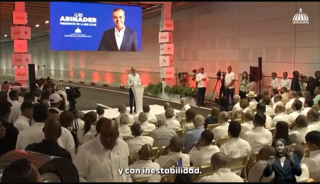 Presidente Abinader inaugura el túnel de la Plaza de la Bandera que cambia la salida hacia el Sur y redefine la movilidad del Gran Santo Domingo