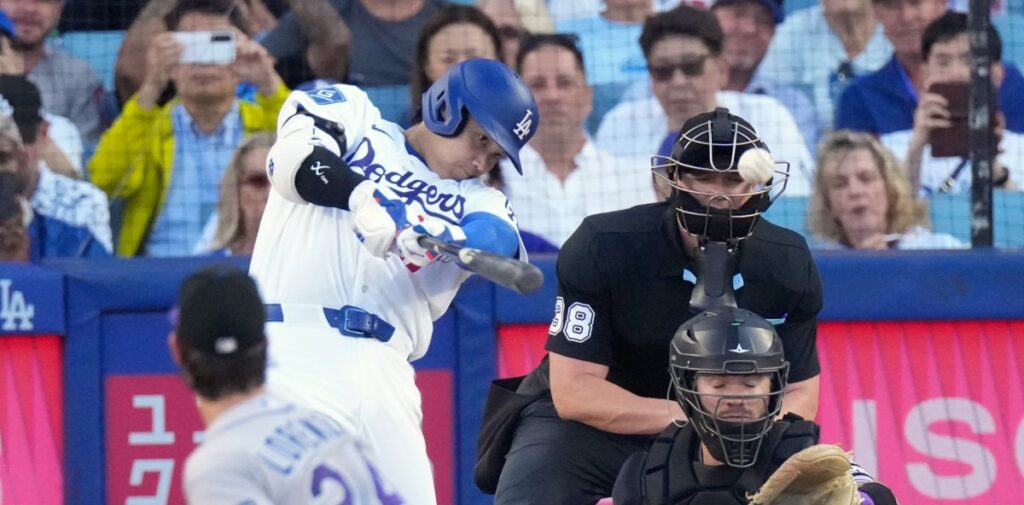 Shohei Ohtani conecta su jonrón 300 en los Dodgers ante Rockies