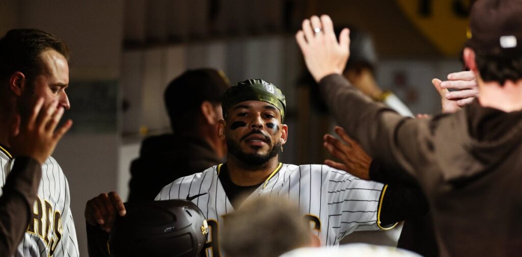Noche dominicana en San Diego | Luis Campusano y Miguel Andújar desatan el «plátano power» con los Padres