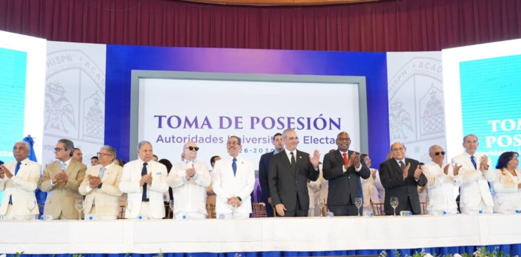 Toma de posesión | Jorge Asjana asume como nuevo rector de la UASD hasta el 2030