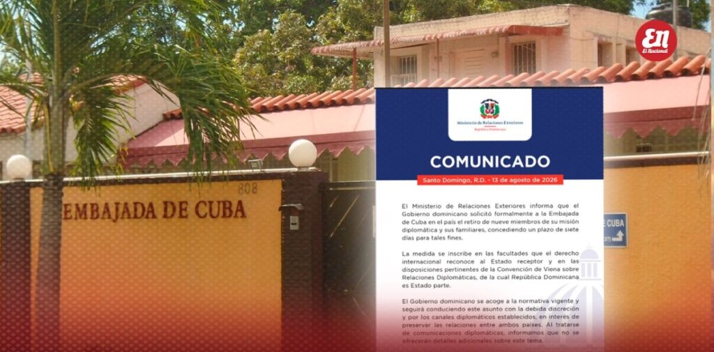 Con sus familias|Gobierno dominicano confirma expulsión de nueve diplomáticos cubanos del país
