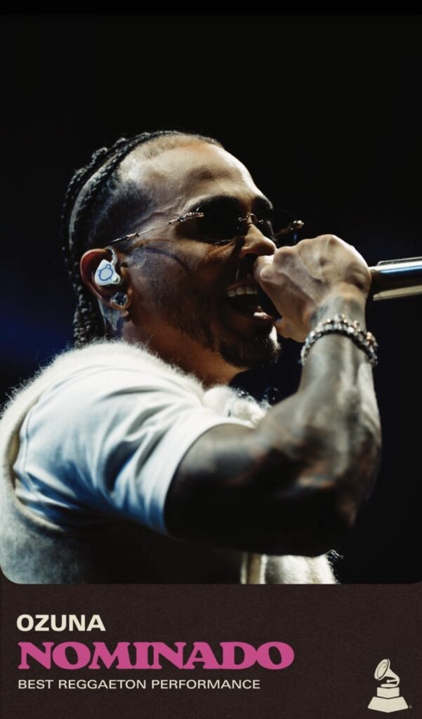 Ozuna recibe nominación al Latin Grammy® por “Una aventura”