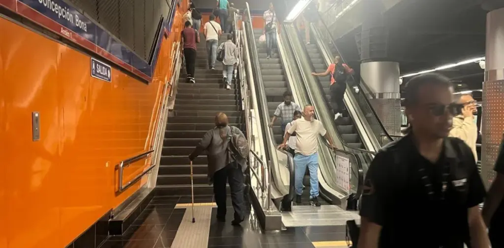 El viacrucis vertical de los usuarios en algunas estaciones del Metro SD