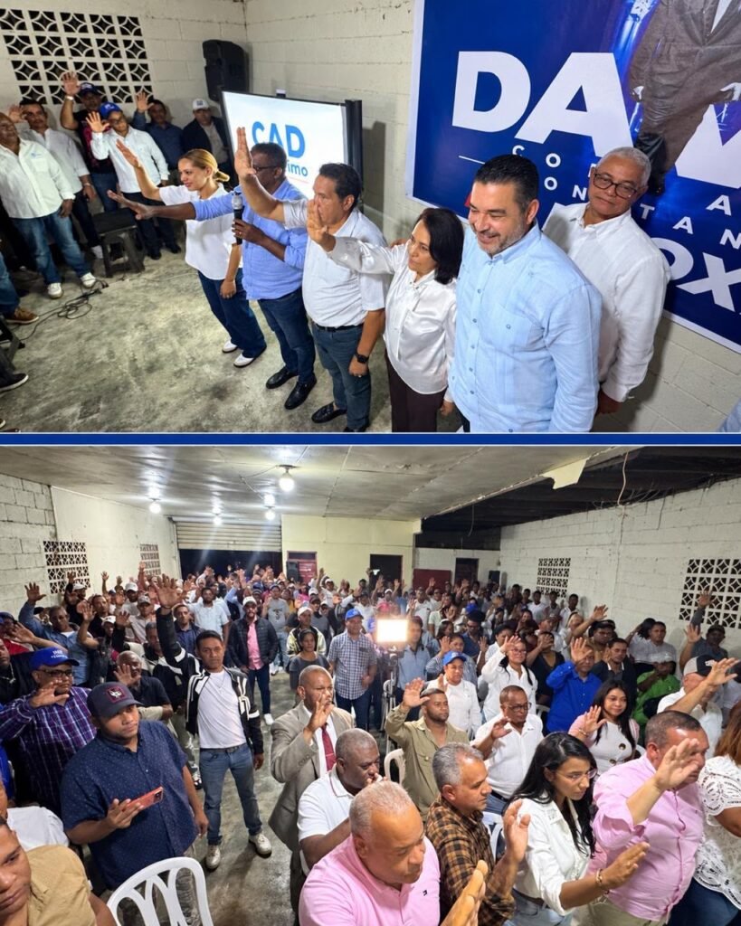 Agustín Burgos juramenta comité de apoyo a David Collado en el Municipio de Constanza